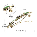 Maxbell 2 Pieces Girl Geometric Shape Sprung Hair Clip Barrette Hair Accessories