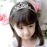 Maxbell Children's Wedding Crown Headband 36.5cm Circumference Crystal Rhinestone Hairband For Kids Girls - Aladdin Shoppers