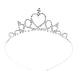 Maxbell Children's Wedding Crown Headband 36.5cm Circumference Crystal Rhinestone Hairband For Kids Girls - Aladdin Shoppers