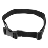 Heavy Duty Quick-Release Webbing Waist Belt with Plastic Buckle Width 2.5cm