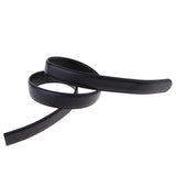 Maxbell 2 Pieces Mens Casual Automatic Waist Strap Belt Waistband without Buckle