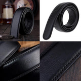 Maxbell Men's Casual Formal Automatic Waist Strap Belt Slide Waistband No Buckle