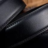 Maxbell 2 Pieces Mens Casual Automatic Waist Strap Belt Waistband without Buckle