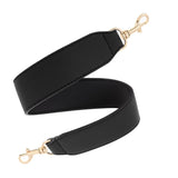 Wide Shoulder Bag Strap Replacement Removable Handbag Purse Tote Strap Black