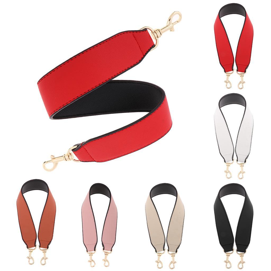 Maxbell Wide Shoulder Bag Strap Replacement Removable Handbag Purse Tote Strap Black