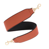 Wide Shoulder Bag Strap Replacement Removable Handbag Purse Tote Strap Brown