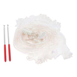 Maxbell Halloween Large Luminous Butterfly Light up LED Belly Dance Wings Style 2