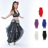 Womens Belly Dance Harem Pants Tribal Baggy Arabic Halloween Pants Costumes White