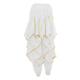 Womens Belly Dance Harem Pants Tribal Baggy Arabic Halloween Pants Costumes White