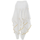 Womens Belly Dance Harem Pants Tribal Baggy Arabic Halloween Pants Costumes White