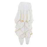 Womens Belly Dance Harem Pants Tribal Baggy Arabic Halloween Pants Costumes White