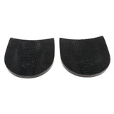 Maxbell Pair Rubber Glue on heels Shoe Repair Anti Slip Tips Pad Replacement Black 2