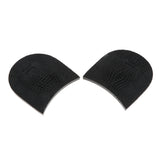 Maxbell Pair Rubber Glue on heels Shoe Repair Anti Slip Tips Pad Replacement Black 2