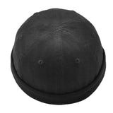 Maxbell 2pieces Men Retro Docker Leon Beanie Cap Pure Cotton Hat
