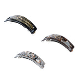 Maxbell 3Pcs French Acetate Hair Clip Automatic Barrette Women Thick Hair Hairpin