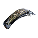 Maxbell 3Pcs French Acetate Hair Clip Automatic Barrette Women Thick Hair Hairpin