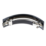 Maxbell 3Pcs French Acetate Hair Clip Automatic Barrette Women Thick Hair Hairpin