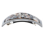 Maxbell 3Pcs French Acetate Hair Clip Automatic Barrette Women Thick Hair Hairpin