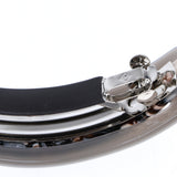 2 Piece French Acetate Hair Clip Automatic Barrette Women Thick Hair Hairpin