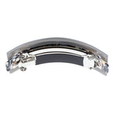 Maxbell 3Pcs French Acetate Hair Clip Automatic Barrette Women Thick Hair Hairpin