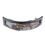 2 Piece French Acetate Hair Clip Automatic Barrette Women Thick Hair Hairpin