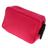 Maxbell Waterproof Travel Makeup Storage Bag Toiletry Organizer for Women Rose Red