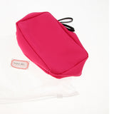 Maxbell Waterproof Travel Makeup Storage Bag Toiletry Organizer for Women Rose Red