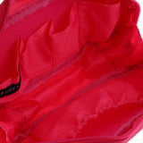 Maxbell Waterproof Travel Makeup Storage Bag Toiletry Organizer for Women Rose Red