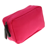 Maxbell Waterproof Travel Makeup Storage Bag Toiletry Organizer for Women Rose Red