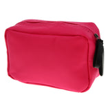 Maxbell Waterproof Travel Makeup Storage Bag Toiletry Organizer for Women Rose Red