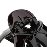 Large Hair Claw Clips Thick Hair Octopus Jaw Folding Hairpin for Women Black