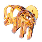 Maxbell 2 Pack Women's  Hair Claw Clips Thick Hair Octopus Jaw Folding Hairpin