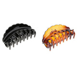 Maxbell Womens Large Hair Claw Clamps Clips Grips Styling Tool Hair Accessories Black - Aladdin Shoppers