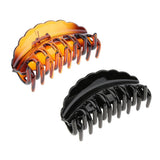 Maxbell Womens Large Hair Claw Clamps Clips Grips Styling Tool Hair Accessories Black - Aladdin Shoppers