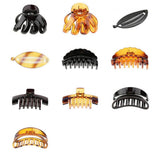 Maxbell Womens Large Hair Claw Clamps Clips Grips Styling Tool Hair Accessories Black - Aladdin Shoppers