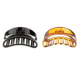 Maxbell 2pcs Womens Large Hair Claw Clamps Clips Grips Styling Tool Hair Accessories