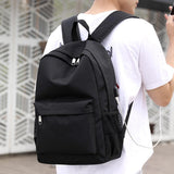 Maxbell Travel School Laptop Backpack Women Men Canvas College Student Bag Bookbag