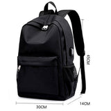 Maxbell Travel School Laptop Backpack Women Men Canvas College Student Bag Bookbag