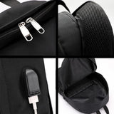 Maxbell Travel School Laptop Backpack Women Men Canvas College Student Bag Bookbag