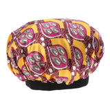 Maxbell Womens Chemo Hat Salon Night Sleep Cap Turban Headwear for Cancer Leaves