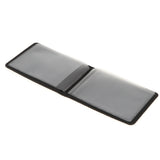 Maxbell Unisex Slim Waterproof Leather Wallet Credit Card Holder Case Sleeve Black