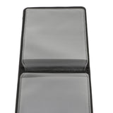 Maxbell Unisex Slim Waterproof Leather Wallet Credit Card Holder Case Sleeve Black