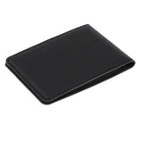 Maxbell Unisex Slim Waterproof Leather Wallet Credit Card Holder Case Sleeve Black