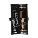 Maxbell 10Pcs Unisex Shoe Care Kit Professional Travel Shoes Boots Shine Brush Kit