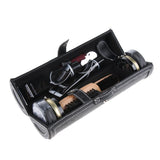 Maxbell 10Pcs Unisex Shoe Care Kit Professional Travel Shoes Boots Shine Brush Kit