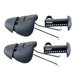 Maxbell 1Pair Practical Shoe Tree Adjustable Plastic Shoe Shaper Stretcher for Men