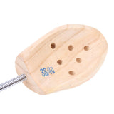 Maxbell 1 Pair Coil Spring Shoe Shapers Stretcher Cedar Wood Shoe Tree Unisex Small