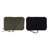 Maxbell Chef Knife Roll Bag Portable Knife Storage Carry Case Outdoor Travel Black