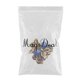Maxbell Women Mini Butterfly Hair Claw Clip Hair Accessories Headwear Jewelry Blue