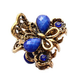 Maxbell Women Mini Butterfly Hair Claw Clip Hair Accessories Headwear Jewelry Blue